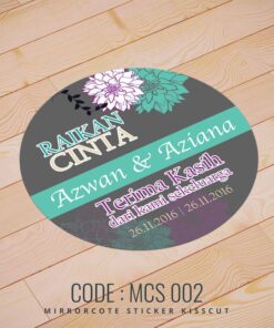 Wedding Sticker (MCS-002)