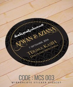 Wedding Sticker (MCS-003)