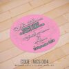Wedding Sticker (MCS-004)