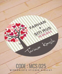 Wedding Sticker (MCS-025)