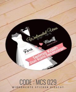 Wedding Sticker (MCS-029)