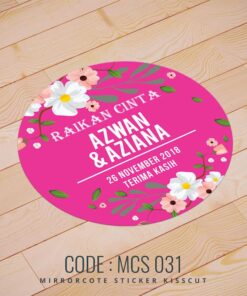 Wedding Sticker (MCS-031)