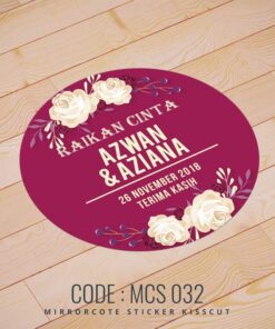 Wedding Sticker (MCS-032)