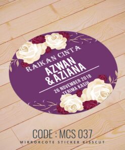 Wedding Sticker (MCS-037)