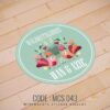 Wedding Sticker (MCS-043)