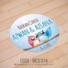 Wedding Sticker (MCS-074)