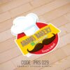 Food Sticker (PRS-029)