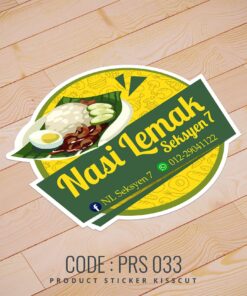 Food Sticker (PRS-033)