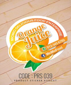 Food Sticker (PRS-039)