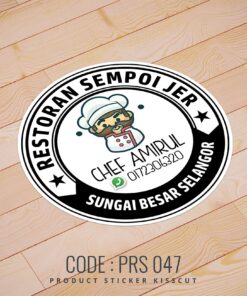 Food Sticker (PRS-047)