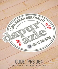 Food Sticker (PRS-064)