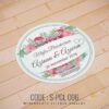 Wedding Sticker (S-PCL-006)