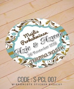 Wedding Sticker (S-PCL-007)