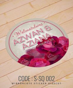 Wedding Sticker (S-SQ-002)