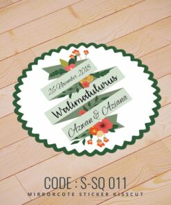 Wedding Sticker (S-SQ-011)