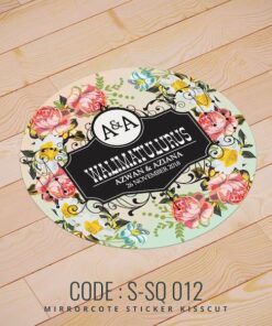 Wedding Sticker (S-SQ-012)