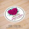 Wedding Sticker (S-SQ-016)