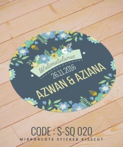 Wedding Sticker (S-SQ-020)