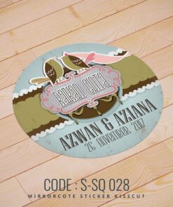 Wedding Sticker (S-SQ-028)