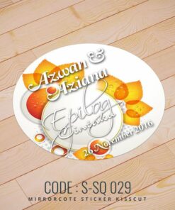 Wedding Sticker (S-SQ-029)