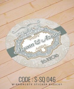 Wedding Sticker (S-SQ-046)