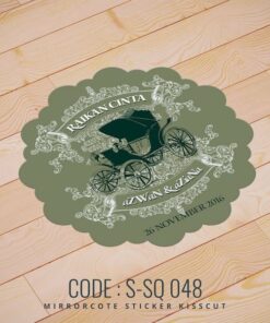 Wedding Sticker (S-SQ-048)