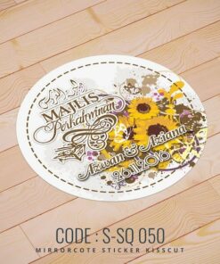 Wedding Sticker (S-SQ-050)