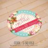 Wedding Sticker (S-SQ-053)
