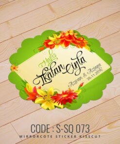 Wedding Sticker (S-SQ-073)