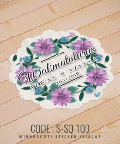 Wedding Sticker (S-SQ-100)