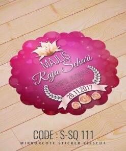 Wedding Sticker (S-SQ-111)
