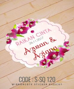 Wedding Sticker (S-SQ-120)