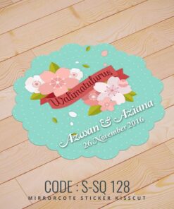 Wedding Sticker (S-SQ-128)