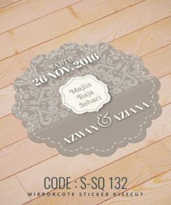 Wedding Sticker (S-SQ-132)