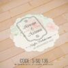 Wedding Sticker (S-SQ-136)
