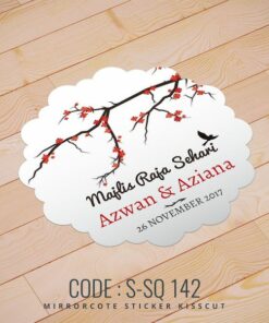 Wedding Sticker (S-SQ-142)