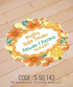 Wedding Sticker (S-SQ-143)