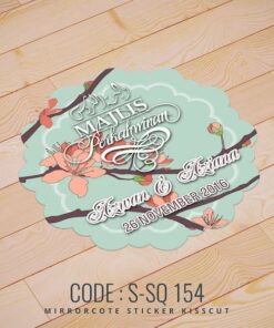 Wedding Sticker (S-SQ-154)