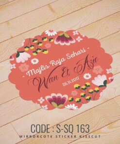 Wedding Sticker (S-SQ-163)