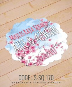 Wedding Sticker (S-SQ-170)