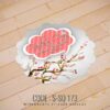 Wedding Sticker (S-SQ-173)