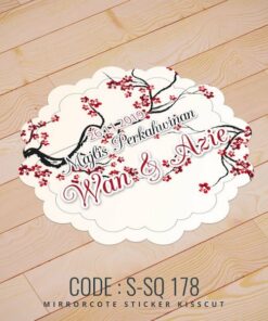 Wedding Sticker (S-SQ-178)