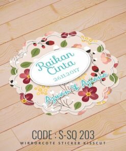 Wedding Sticker (S-SQ-203)