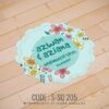 Wedding Sticker (S-SQ-205)