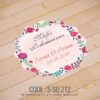 Wedding Sticker (S-SQ-212)