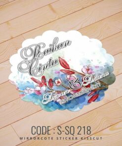 Wedding Sticker (S-SQ-218)