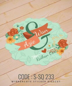 Wedding Sticker (S-SQ-233)