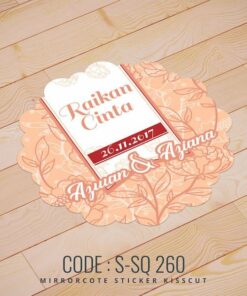 Wedding Sticker (S-SQ-260)