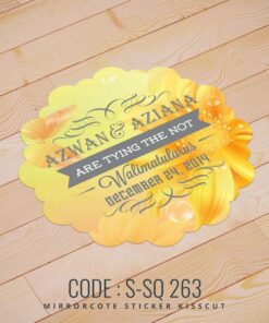 Wedding Sticker (S-SQ-263)