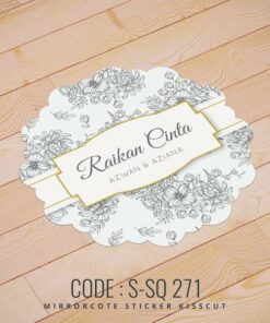 Wedding Sticker (S-SQ-271)